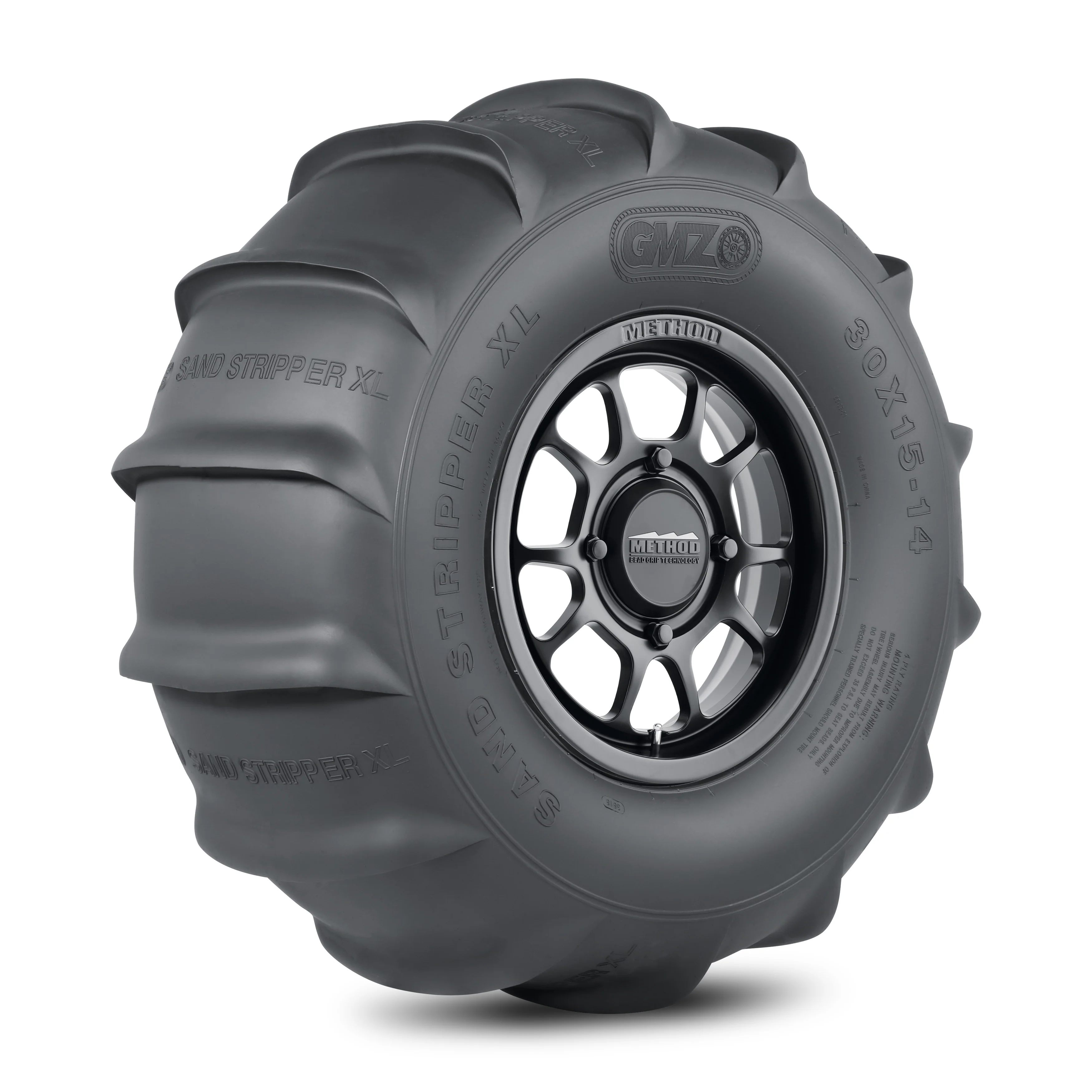 409 Bead Grip® | Matte Black + Sand Stripper Rear 14 XL 32
