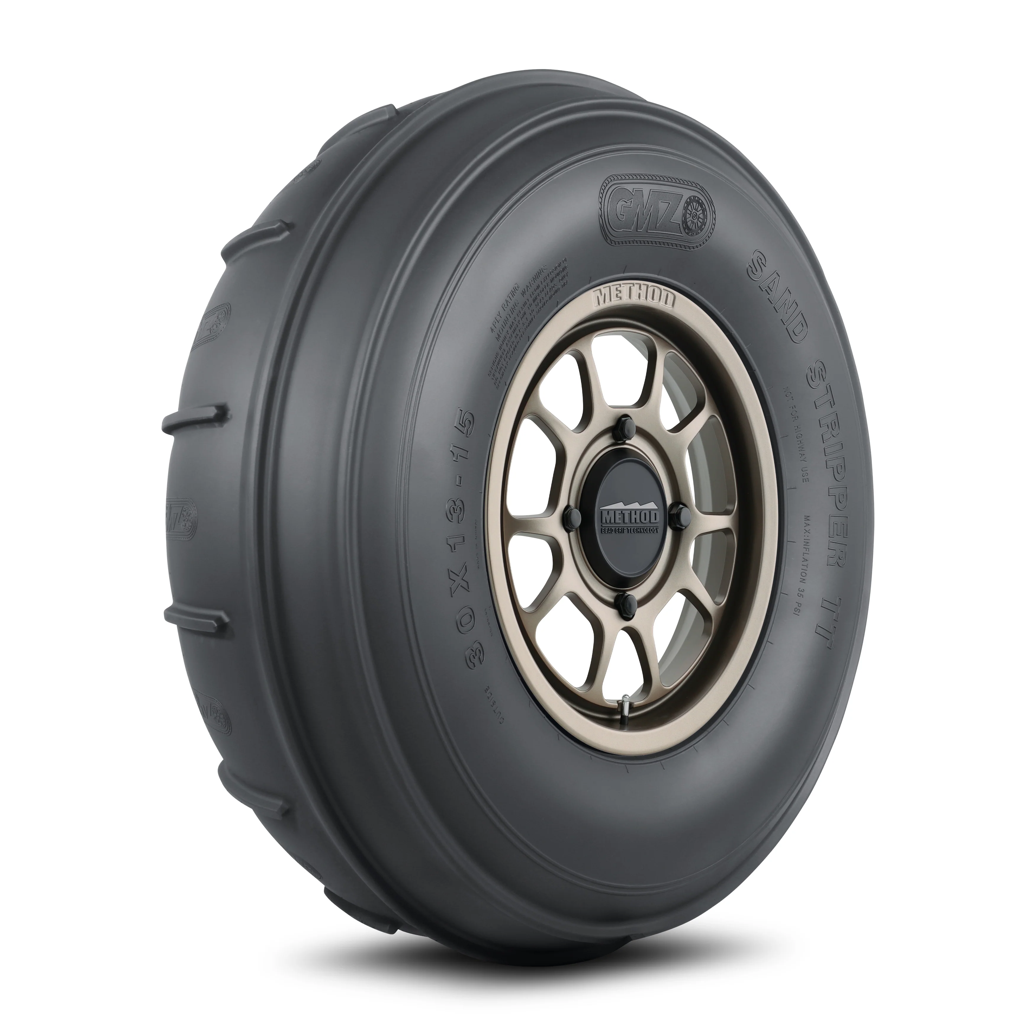 409 Bead Grip® | Steel Grey + Sand Stripper Front TT XL 30