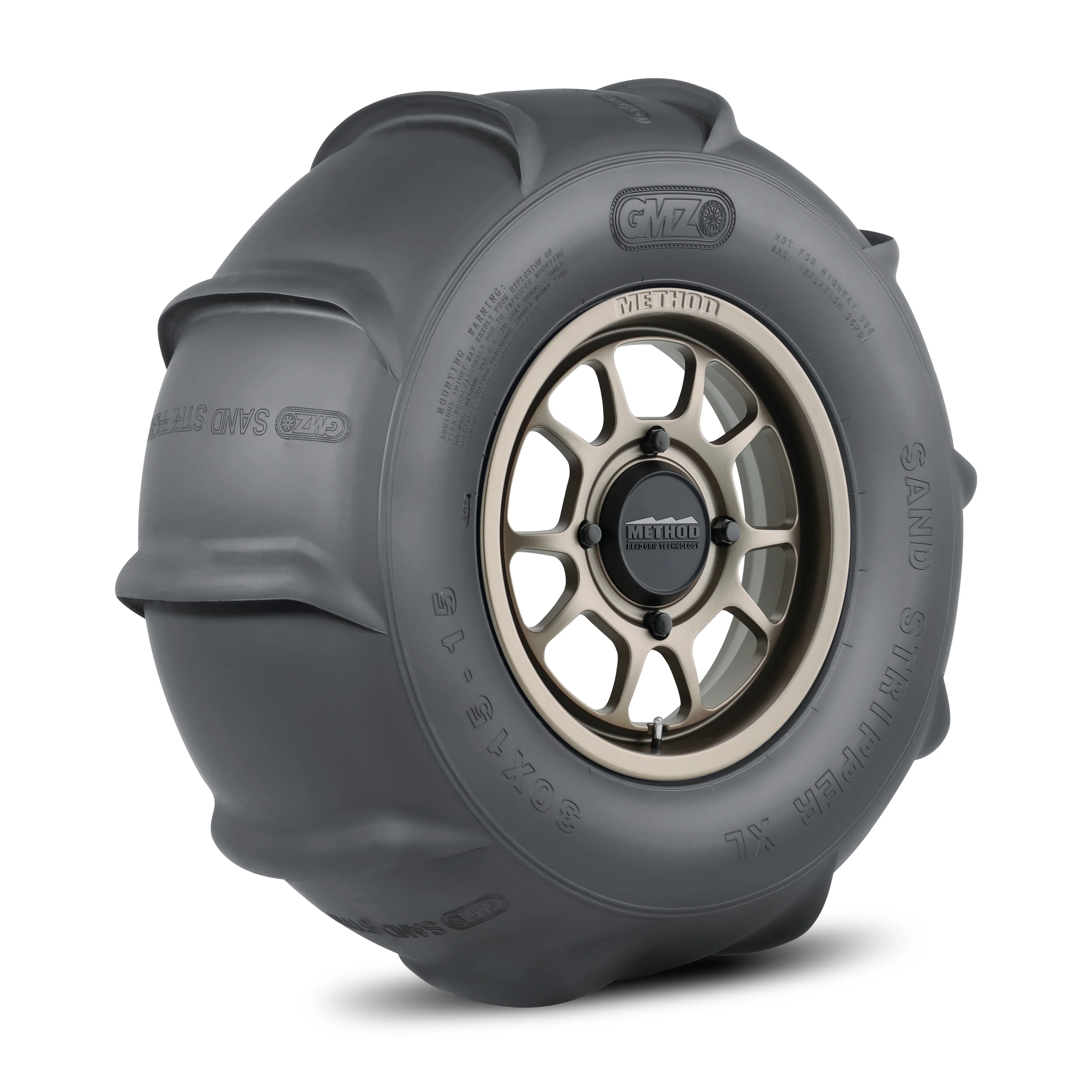 409 Bead Grip® | Steel Grey + Sand Stripper Rear 10 XL 30