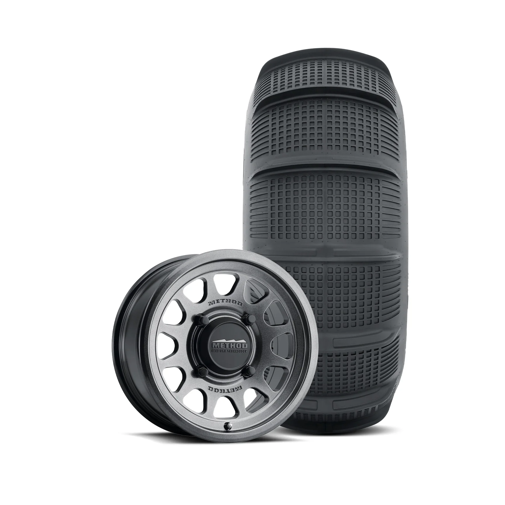 414 Bead Grip® | Gloss Graphite + Tensor SS 33 Rear