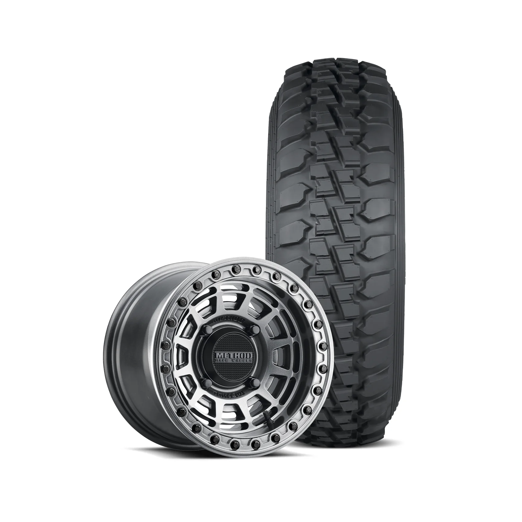 415 Beadlock | Gloss Graphite + Tensor DS