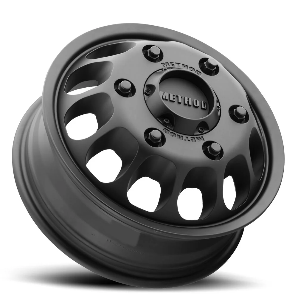 901 | Van Dually Wheel | Matte Black | FRONT - Image 3