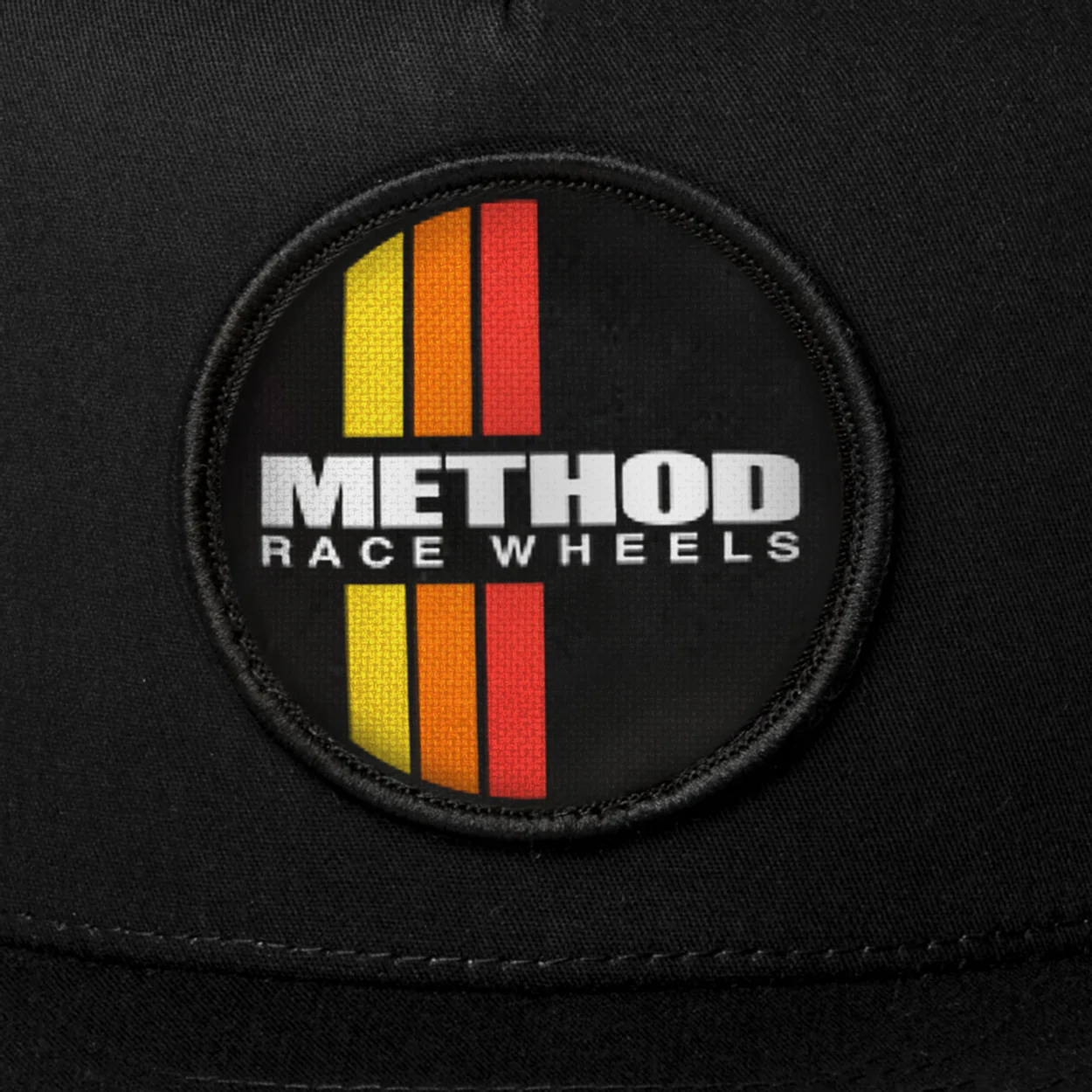 Method Classic Stripes Flatbill Trucker | Snapback | Black - Image 3