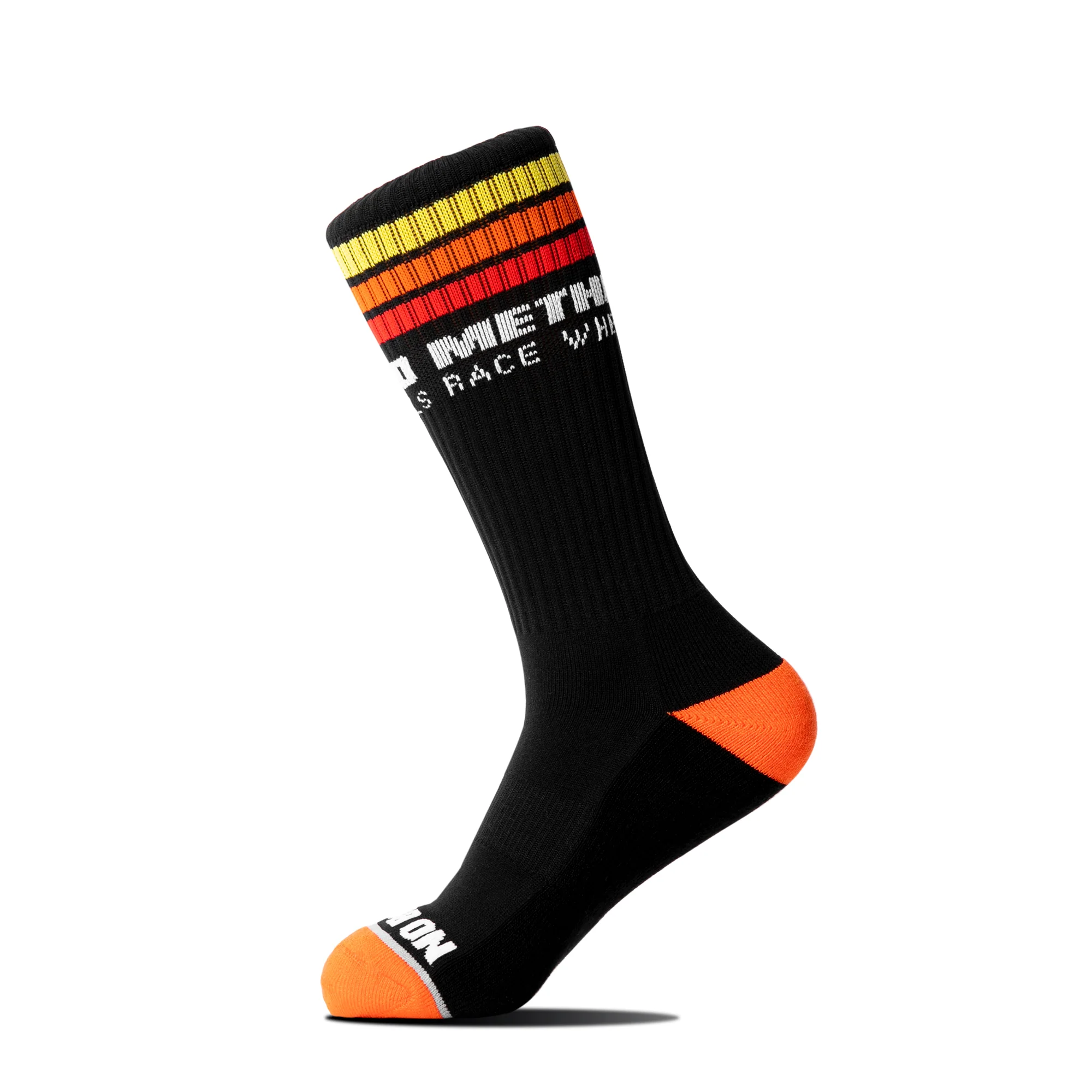 Method Classic Stripes Logo Performance Socks | Black - Image 3