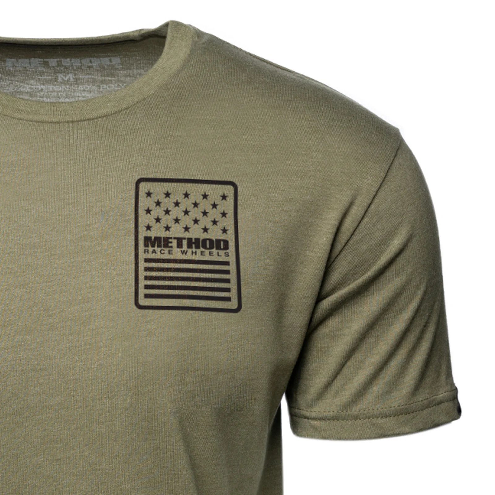 Method Stars & Stripes Tee | Military Green - Image 3